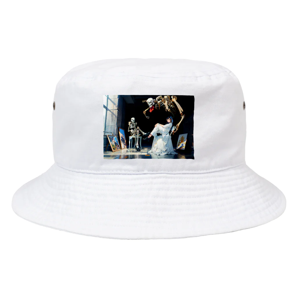 Celestite(セレスタイト)の少女の美術館 Bucket Hat