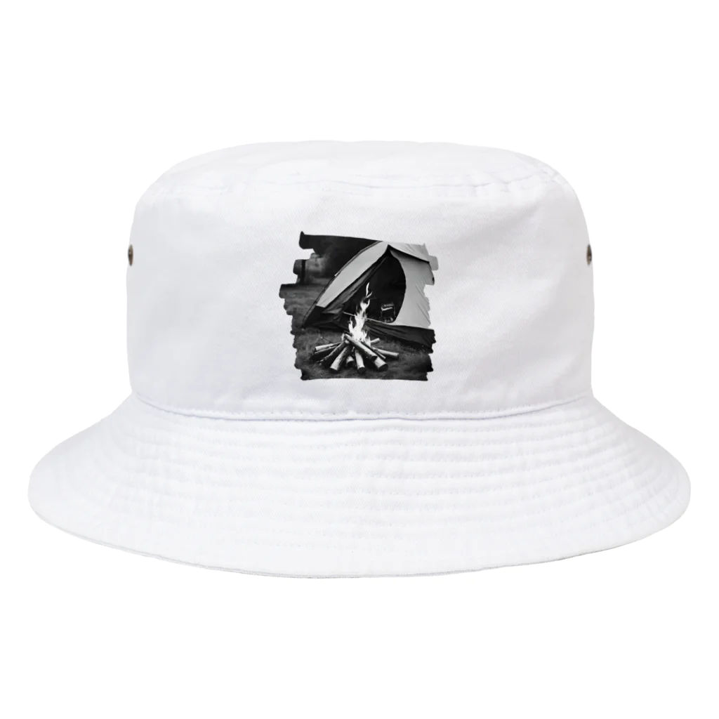 assorted boxのキャンプライフ Bucket Hat