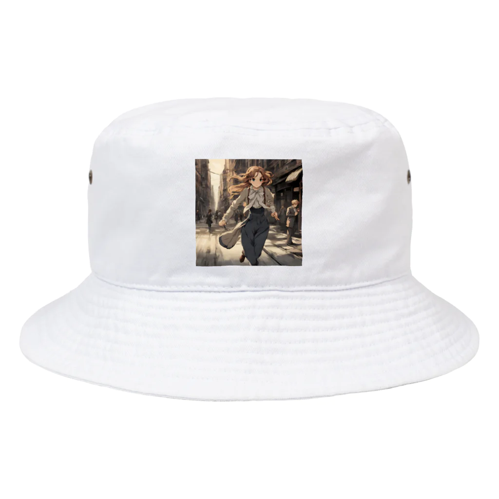 プリンゴブリンの19世紀ニューヨーク子さん Bucket Hat