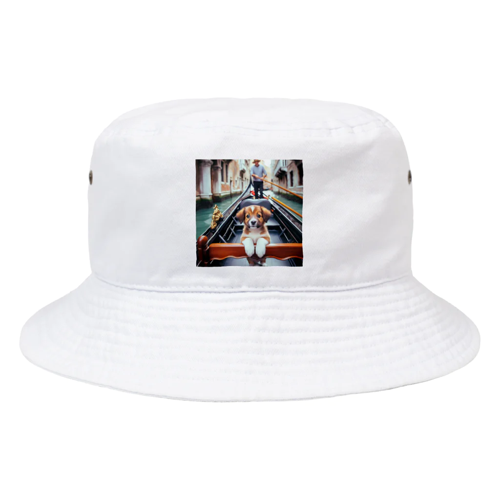 パパネコのゴンドラワンチャン Bucket Hat