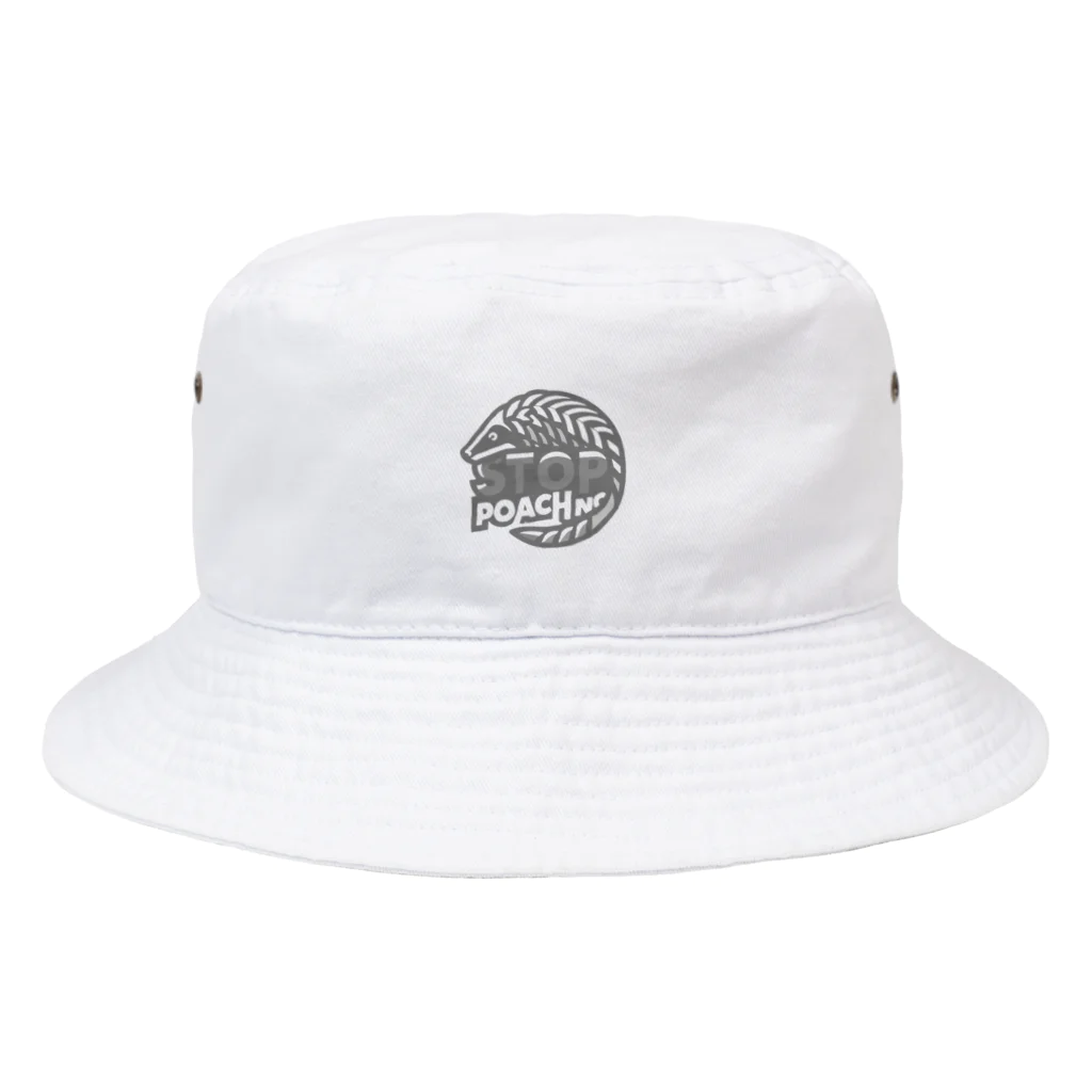 STOP POACHNGのSTOP POACHNG(gray) Bucket Hat