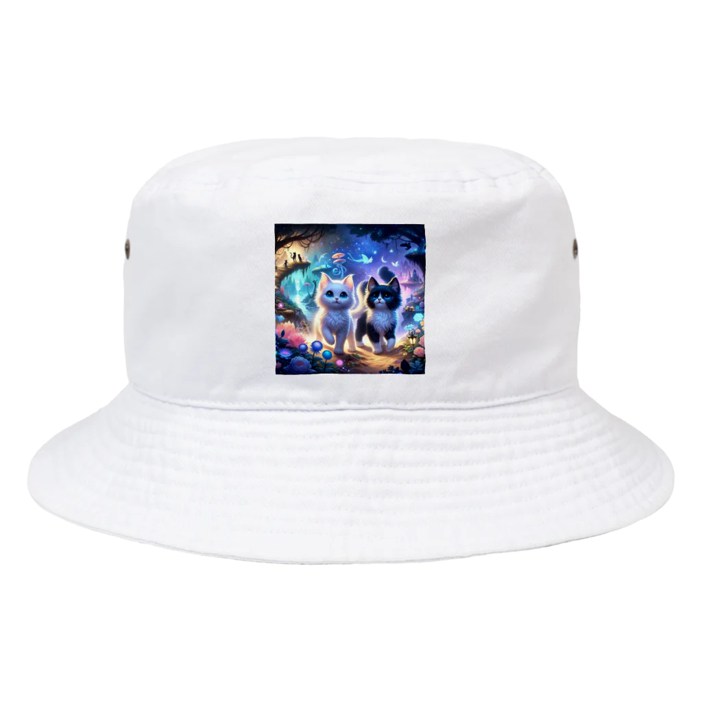 katohkouchiの夢幻の森の小さな冒険者たち Bucket Hat