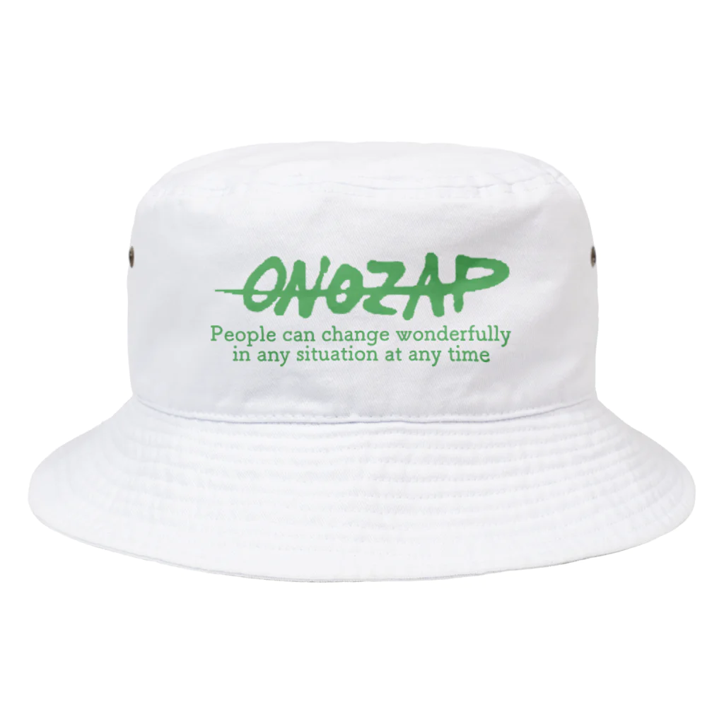 レイワ荘に住む『おのっち』グッズのロゴデザイン Bucket Hat