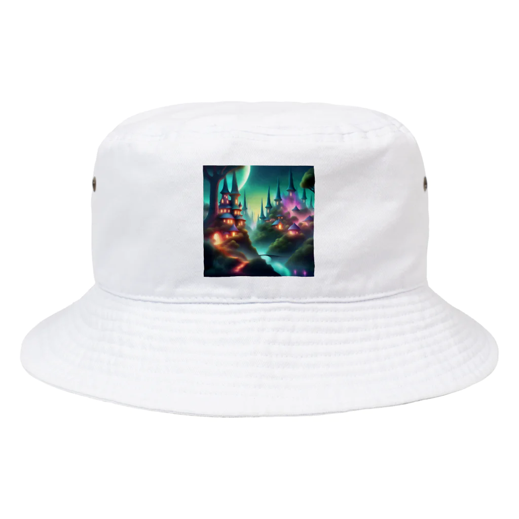 entalaboの近未来自然都市 Bucket Hat