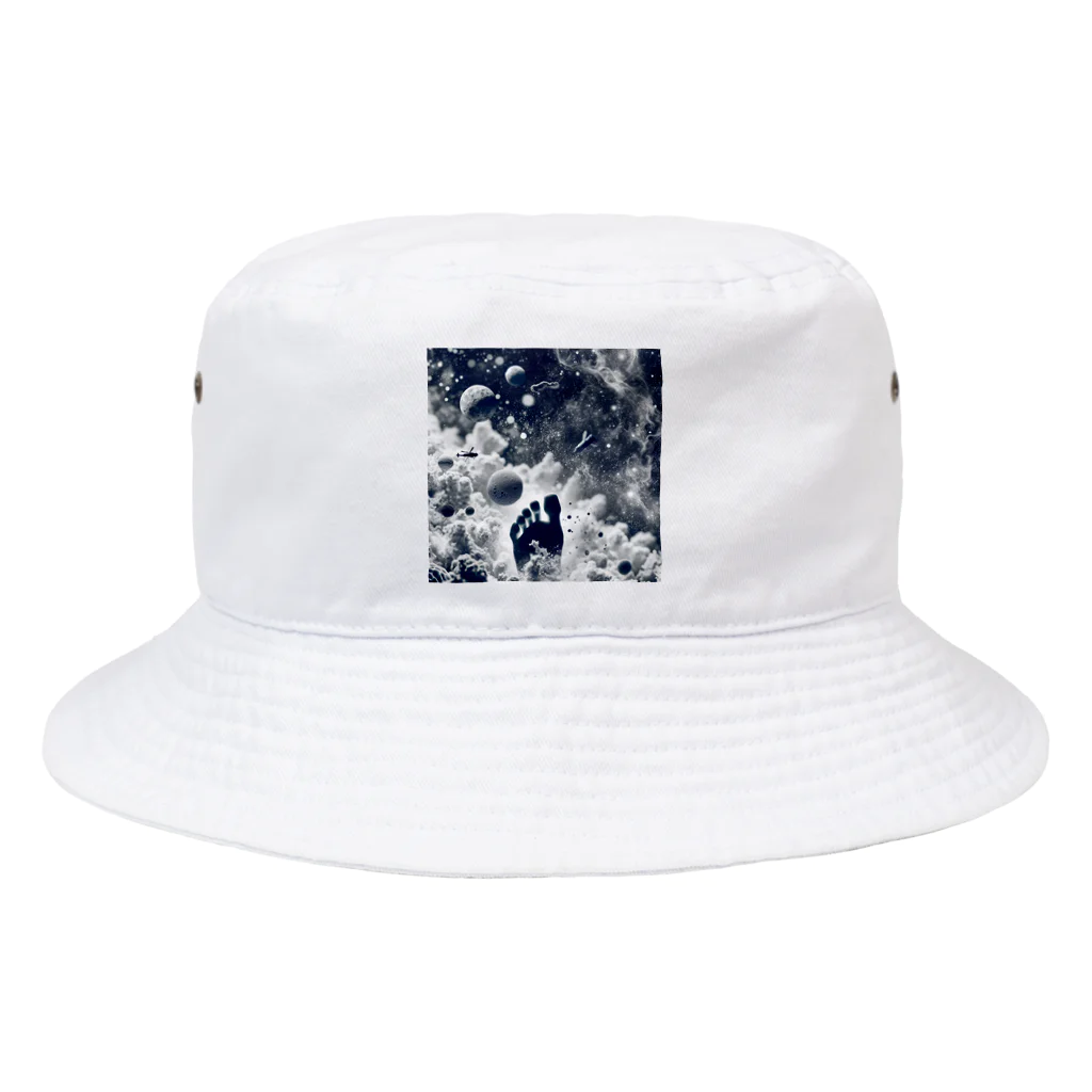 わたわたの宇宙の足裏 Bucket Hat