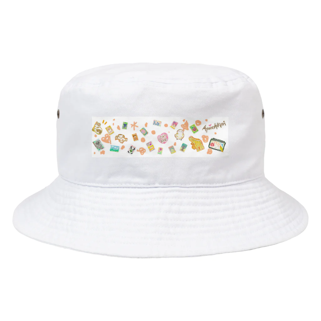 色織 彩芽 ☆4/28 START！at 横浜産貿ホール マリネリアのお絵かきクレパスコレクション Bucket Hat