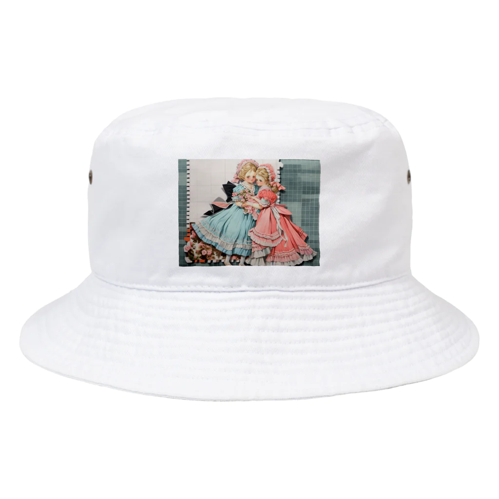 AQUAMETAVERSEの可愛い姉妹たち アメジスト2846 Bucket Hat