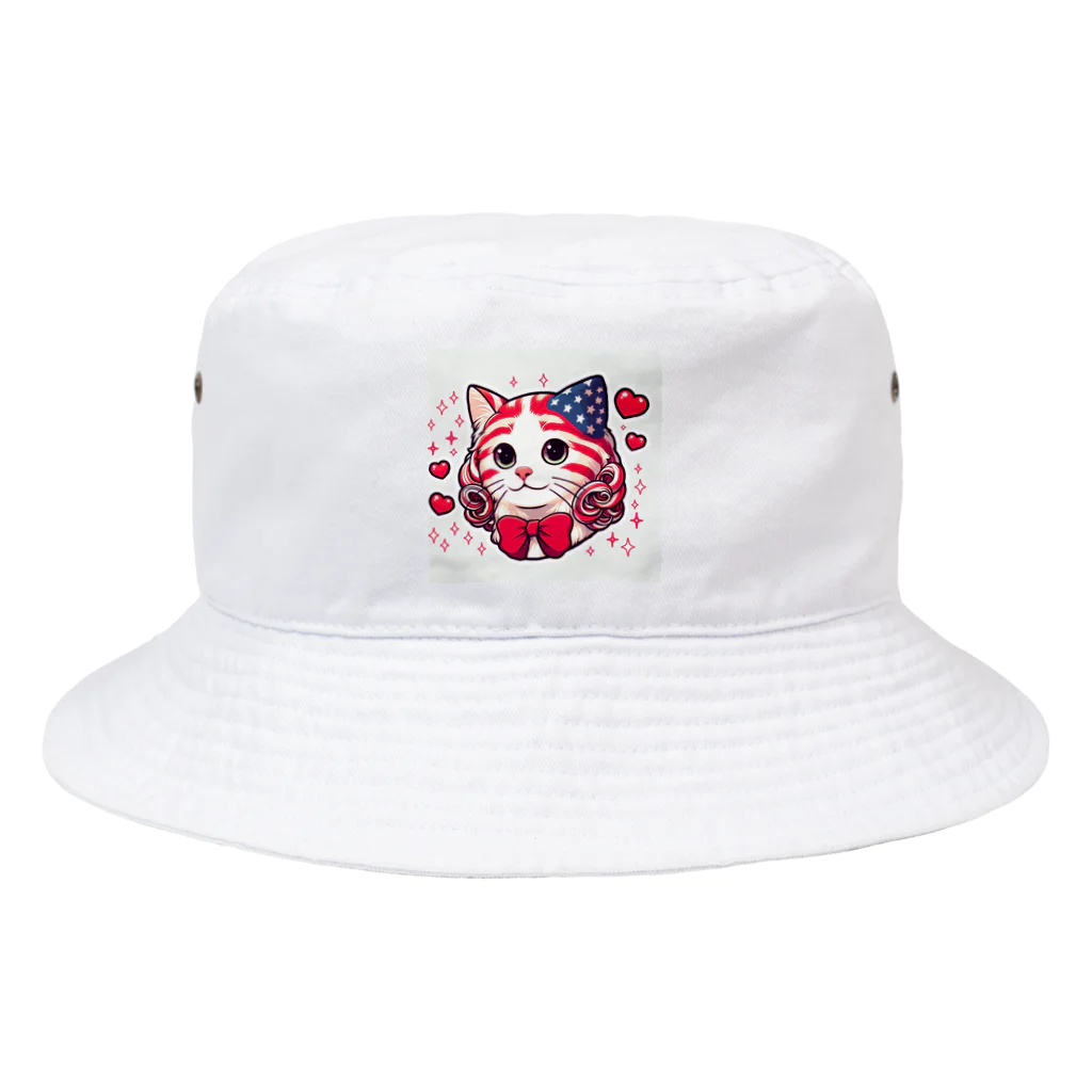 yasurin7000のアメリカンなアメリカンカール Bucket Hat