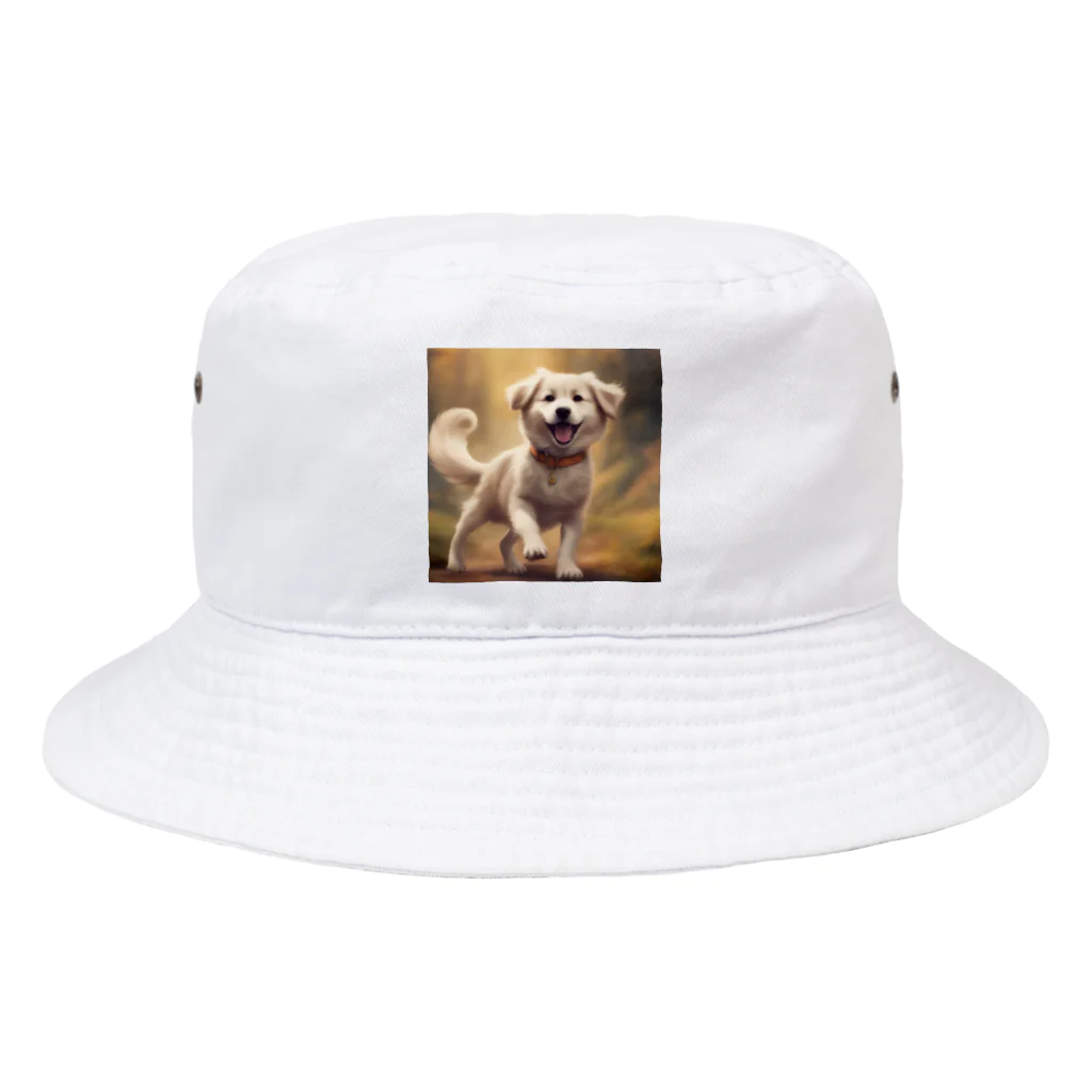 h_n_k_kの可愛い小型犬 Bucket Hat