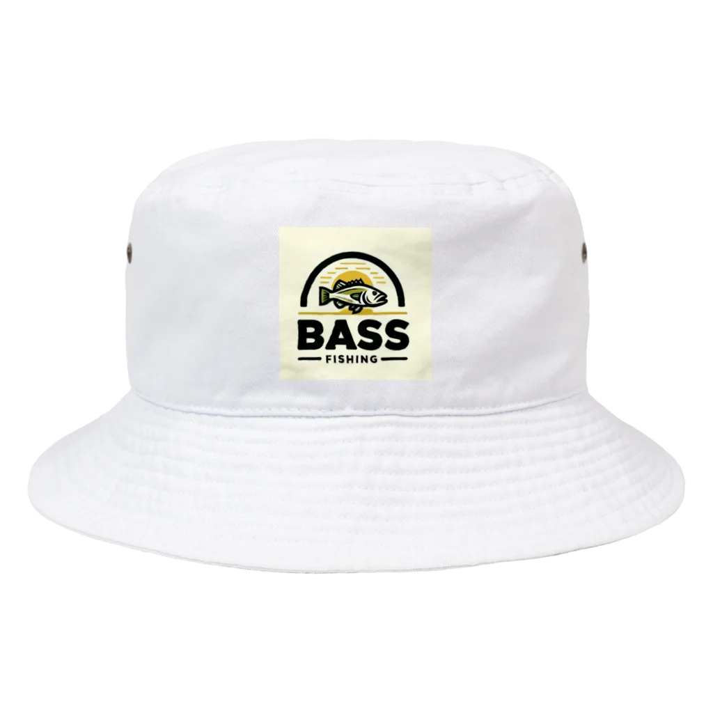bassblocksのクラシカルバスロゴ Bucket Hat