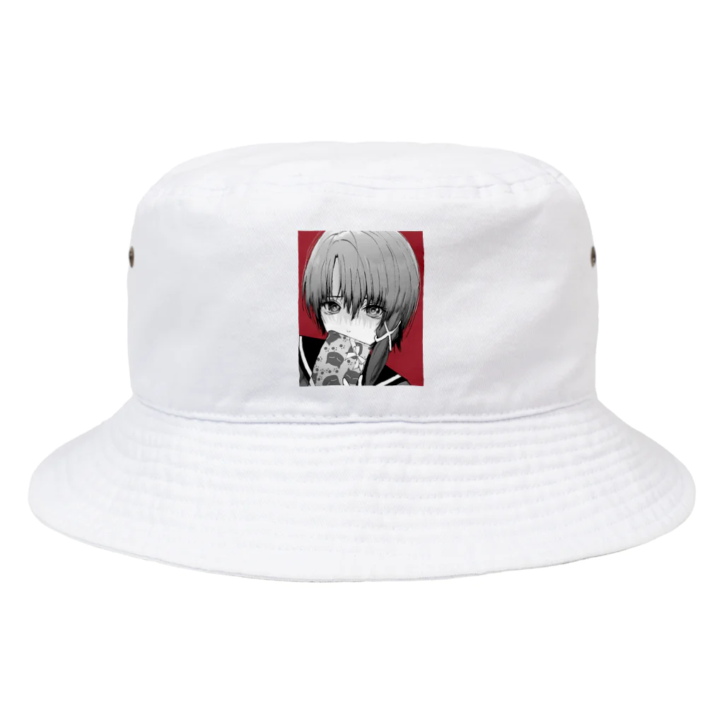 赤い鳥居のlain  Bucket Hat