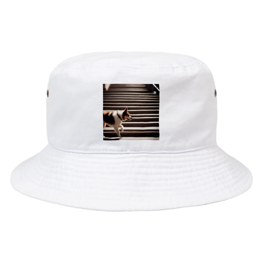 ★動物ショップ・kou2020★の犬15 Bucket Hat