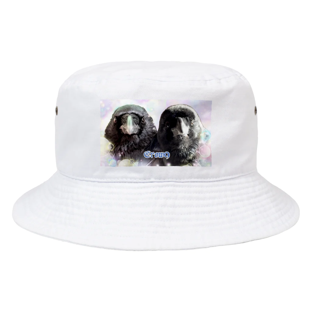 カラスのクッピのカラスのクッピとラビ Bucket Hat