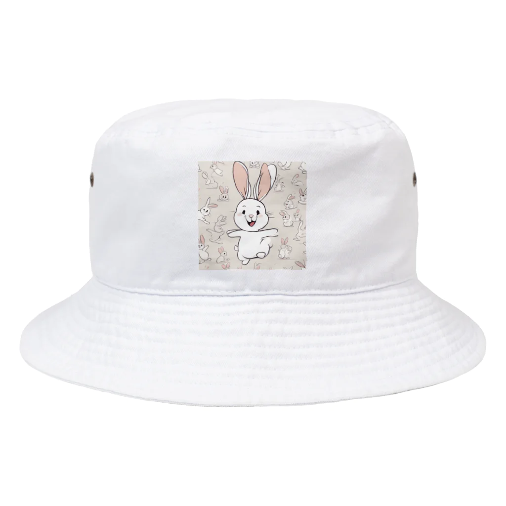 aahsrのくるくるうさくる Bucket Hat