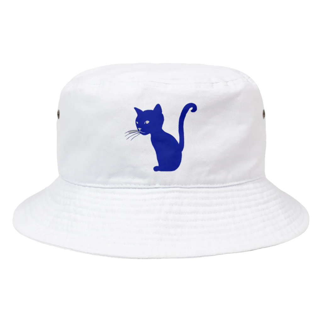 MEGROOVEのシルエットにゃん🐱 Bucket Hat