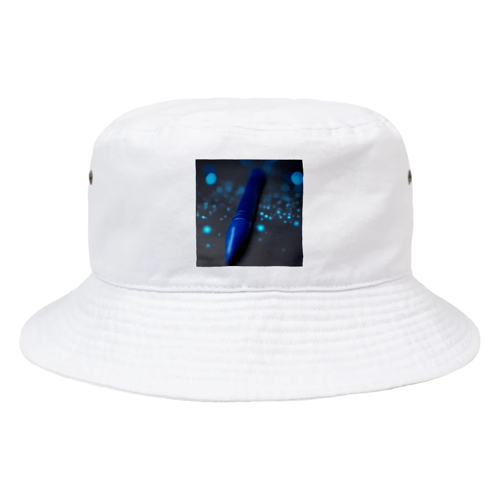 EddieのBlue rocket Bucket Hat