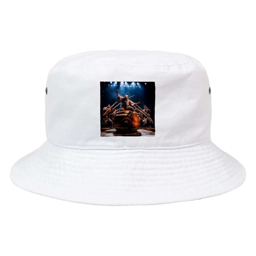 AQUAMETAVERSEの大太鼓の演奏　なでしこ1478 Bucket Hat