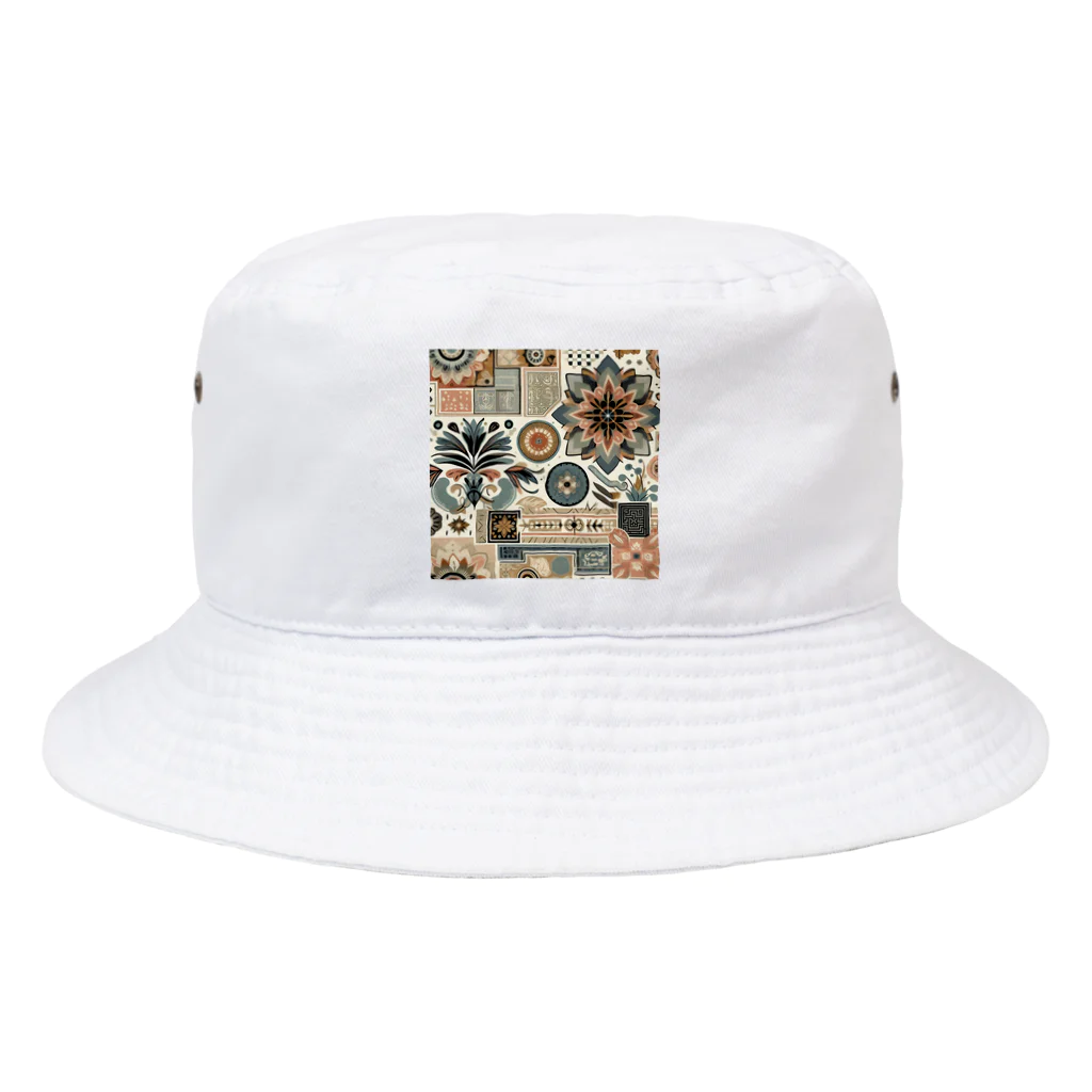 クリエイティブ・スタイル・ストアのノスタルジックレトロ Bucket Hat