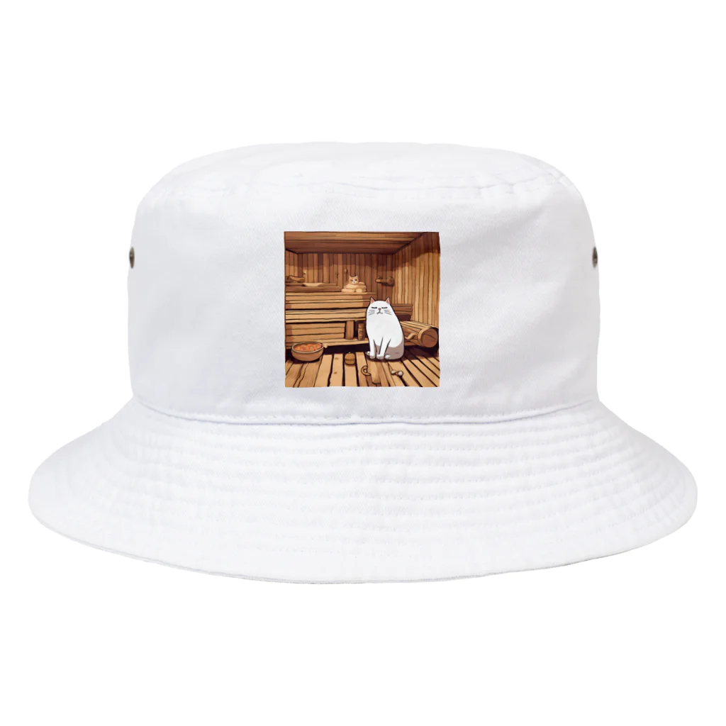 yosshiyyのぶさかわ猫 Bucket Hat