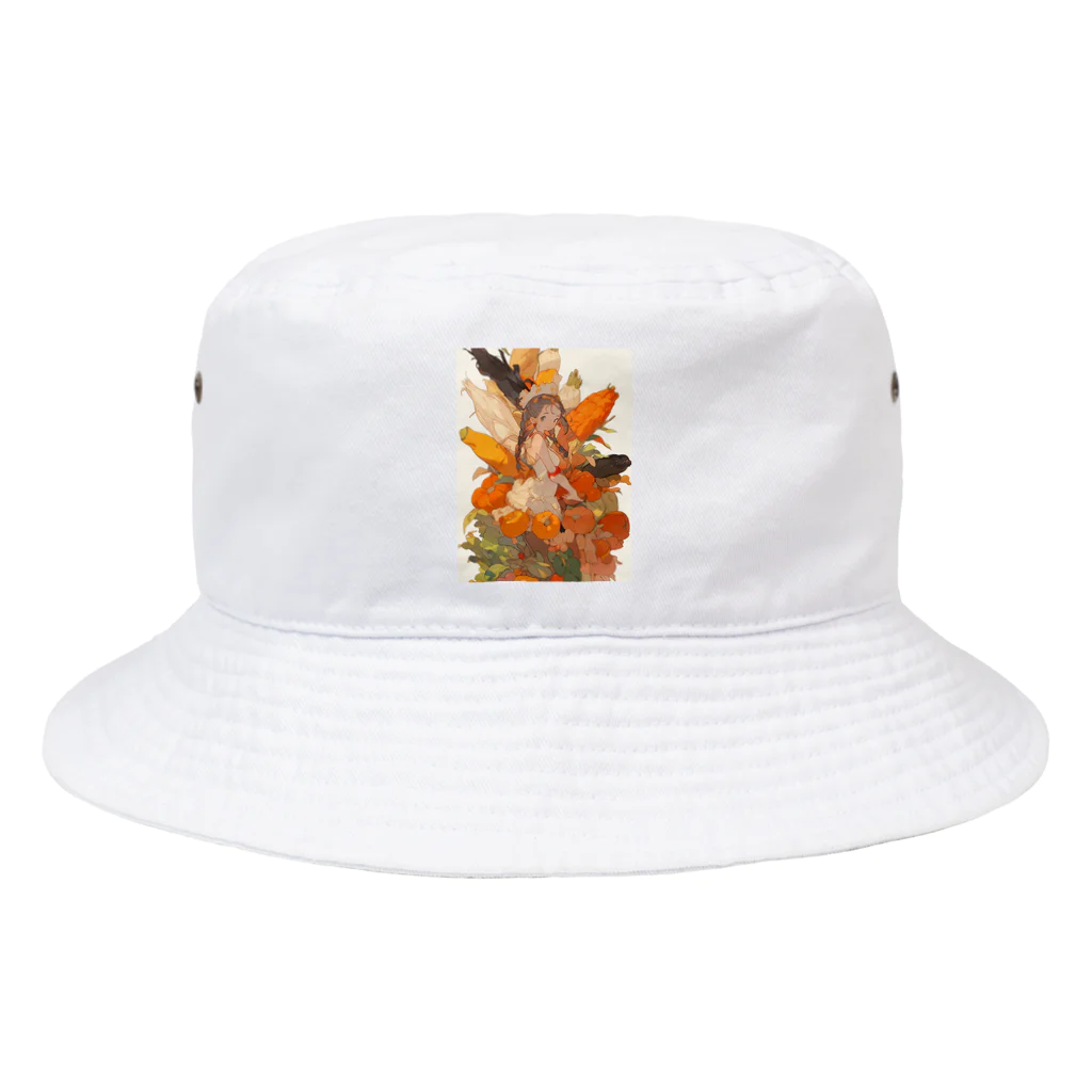 AQUAMETAVERSEの野菜娘　なでしこ1478 Bucket Hat