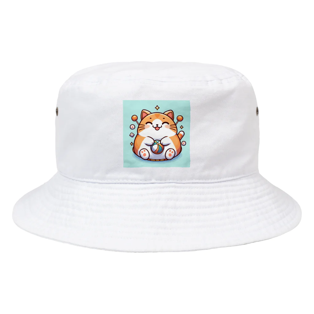 wtr3045のまるねこ37 Bucket Hat