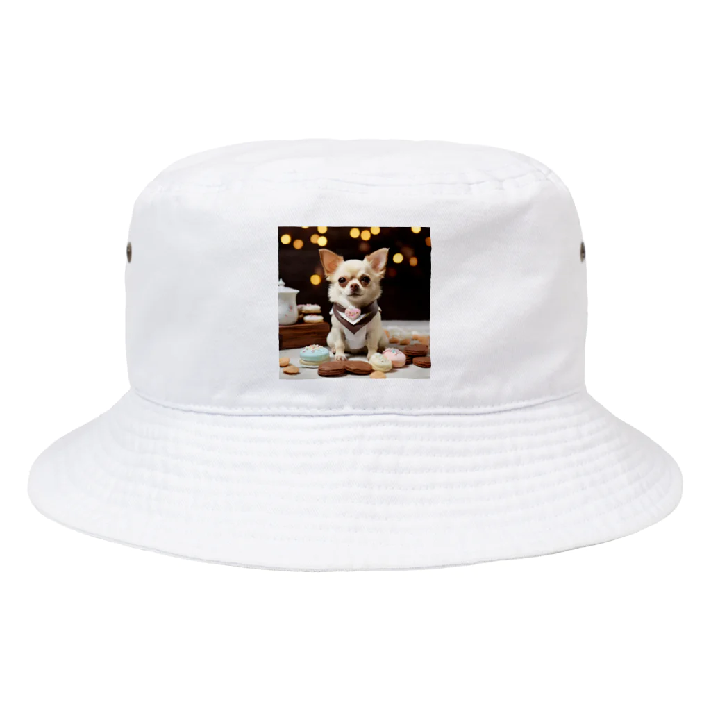 チワワ愛好家ショップの🎀チワワの幸せな一吠え🐕💓 - 心温まる家族の物語 Bucket Hat