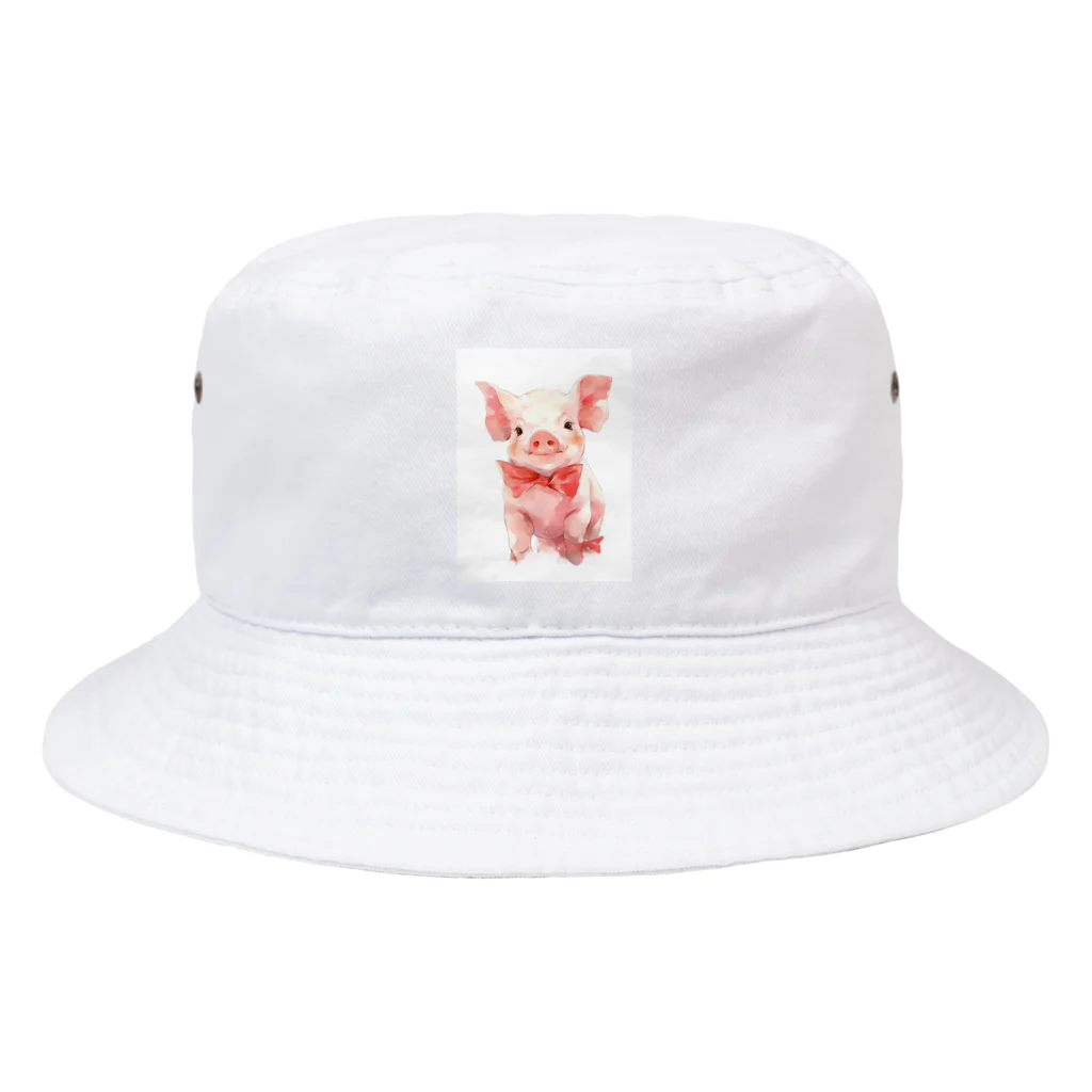 AQUAMETAVERSEのミニ豚　エンジェル717 2065 Bucket Hat