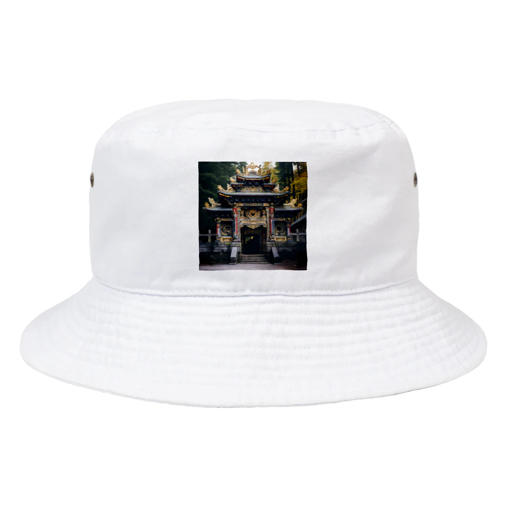 AQUAMETAVERSEの南国の門　なでしこ1478 Bucket Hat