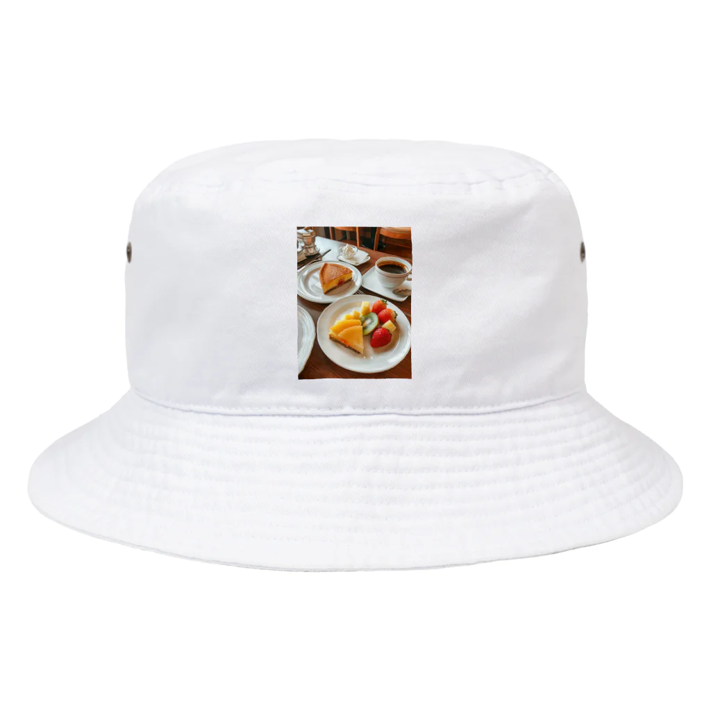 AQUAMETAVERSEのティータイム アメジスト 2846 Bucket Hat