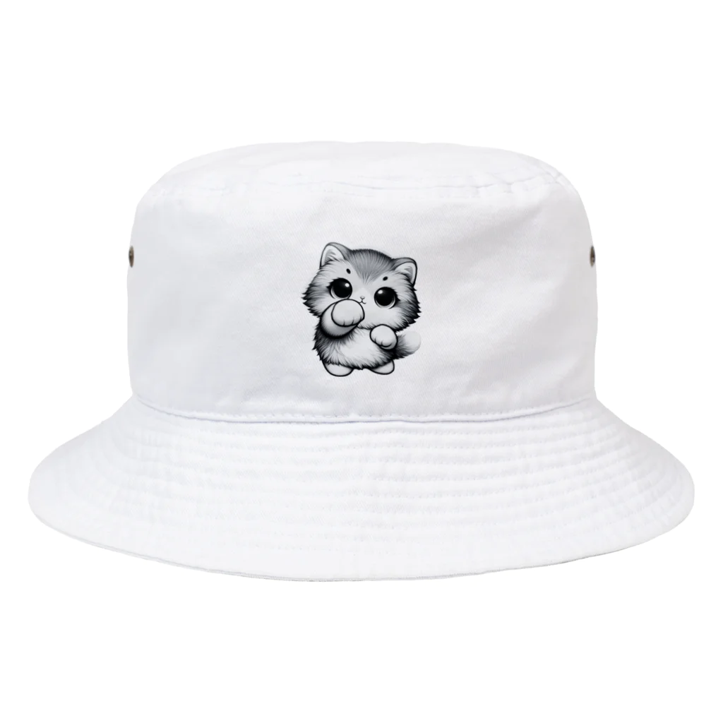 yumekauのニャンパンチ Bucket Hat