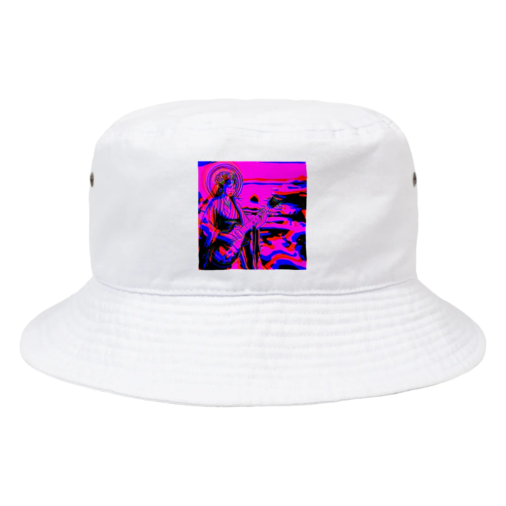 moon_takuanの瀬織津姫とロック2「Seoritsuhime and Rock2」 Bucket Hat