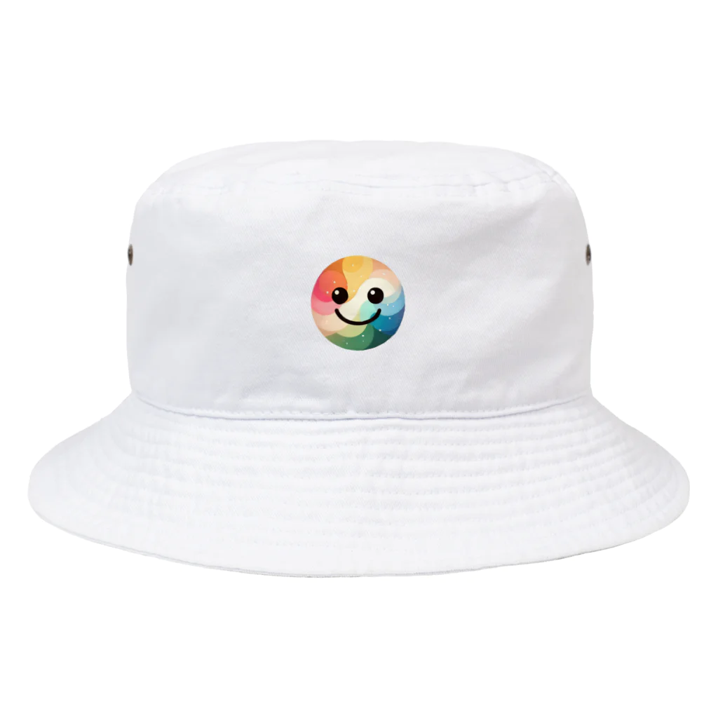 SmileHouse☺のレインボーにこちゃん☺ Bucket Hat