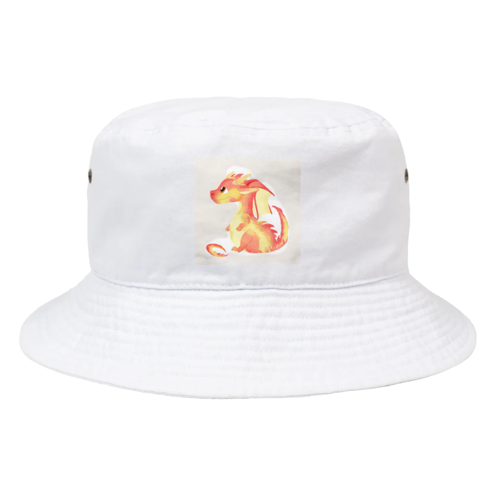 ニャン丸の火の世界に生まれたドラゴン Bucket Hat