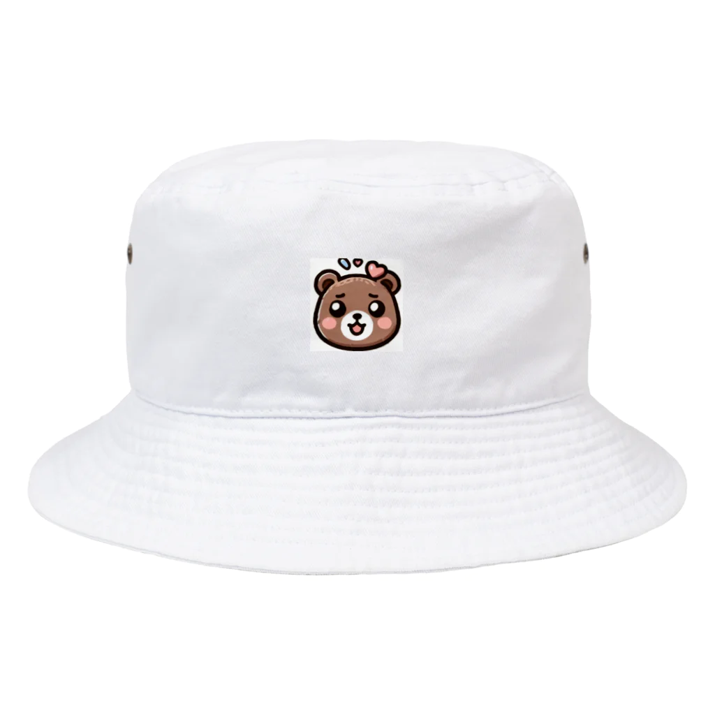 Wojtekのヒグマシンプル Bucket Hat