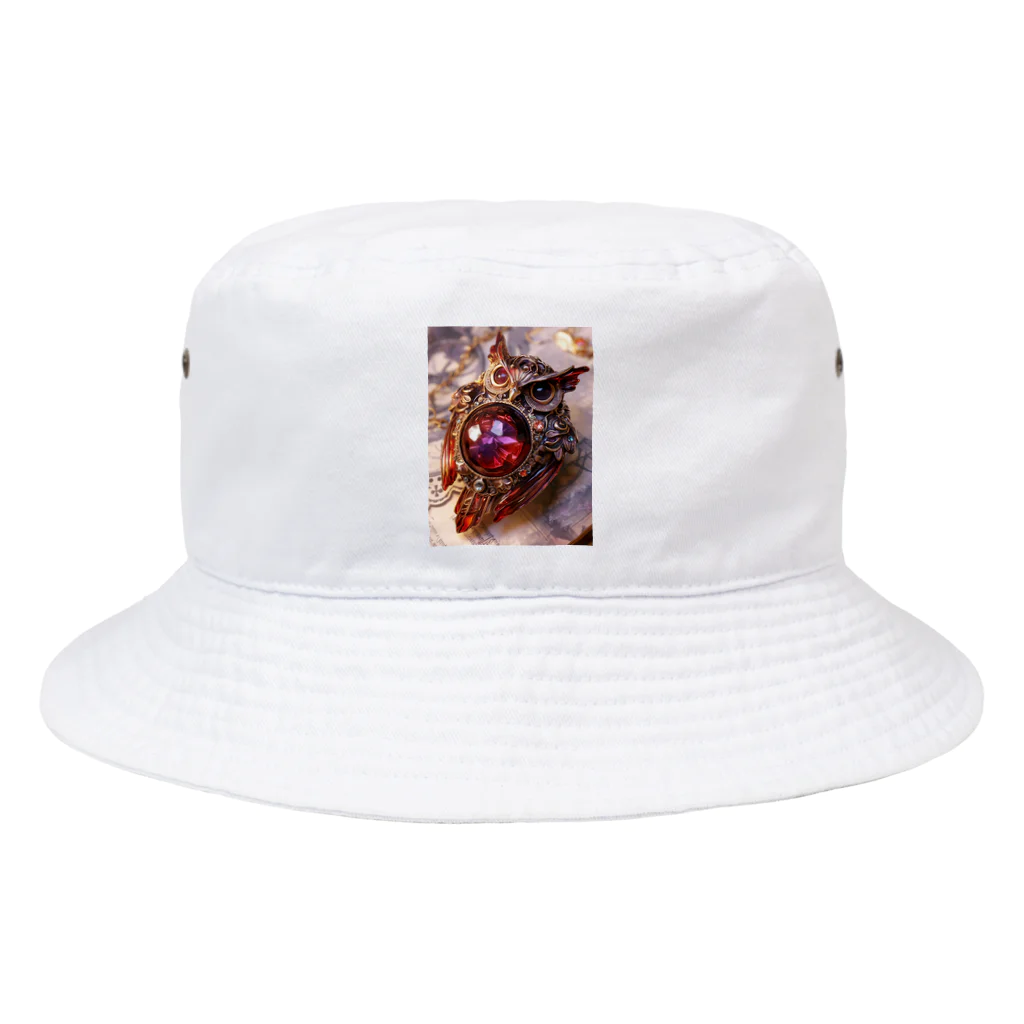 AQUAMETAVERSEの知恵を授けるふくろう　なでしこ1478 Bucket Hat