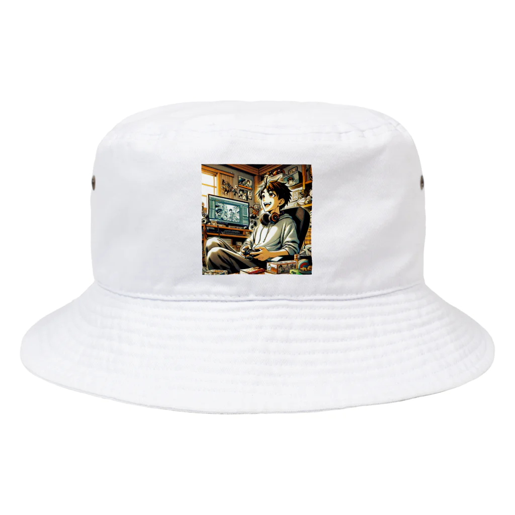 Jindyblogの働いたら負け（充実） Bucket Hat