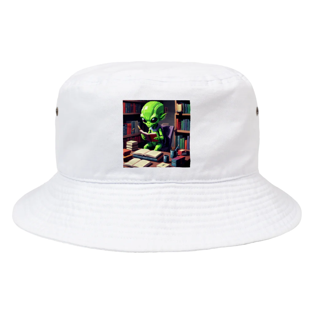 エイリアンストアの勉強する宇宙人 Bucket Hat