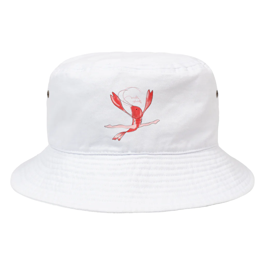 バレエスタジオミルフィーユのえびりーなリュック Bucket Hat