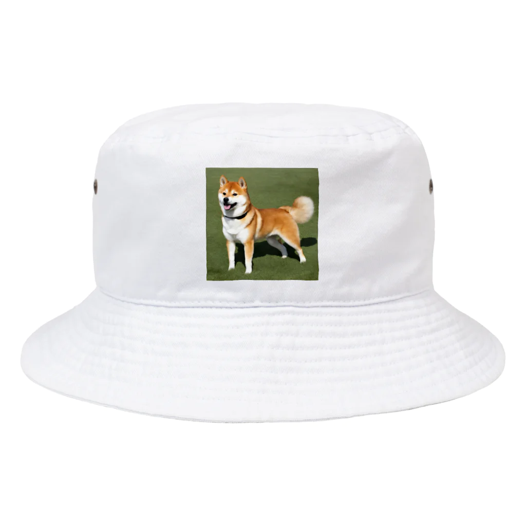 柴犬大好きマンのかわいい柴犬　赤毛 Bucket Hat