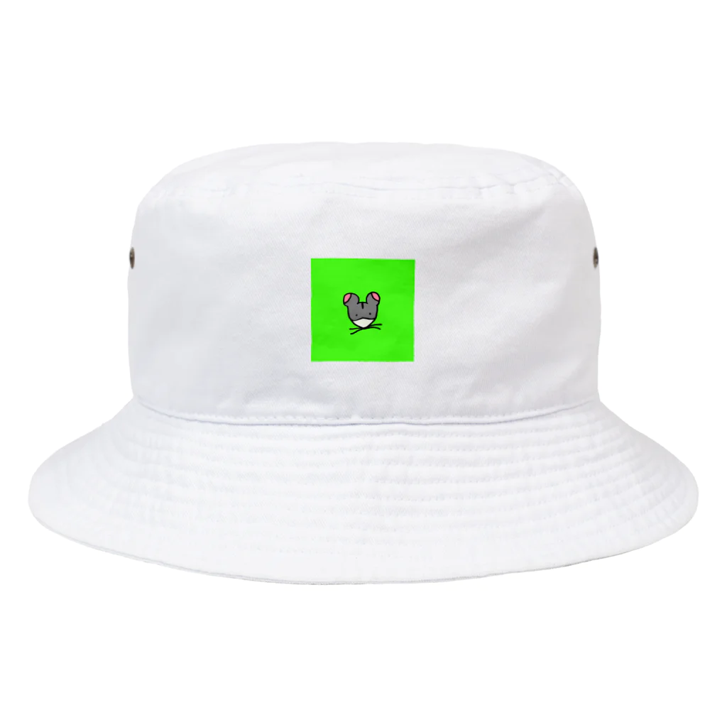 ギョージャガーリックのデザインのlight green Bucket Hat