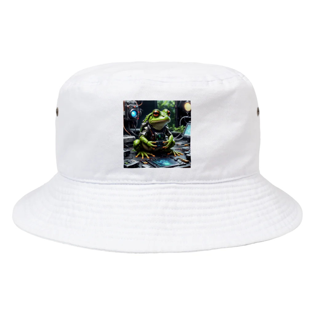 massy_nakiriの高度な技術を駆使するカエル Bucket Hat