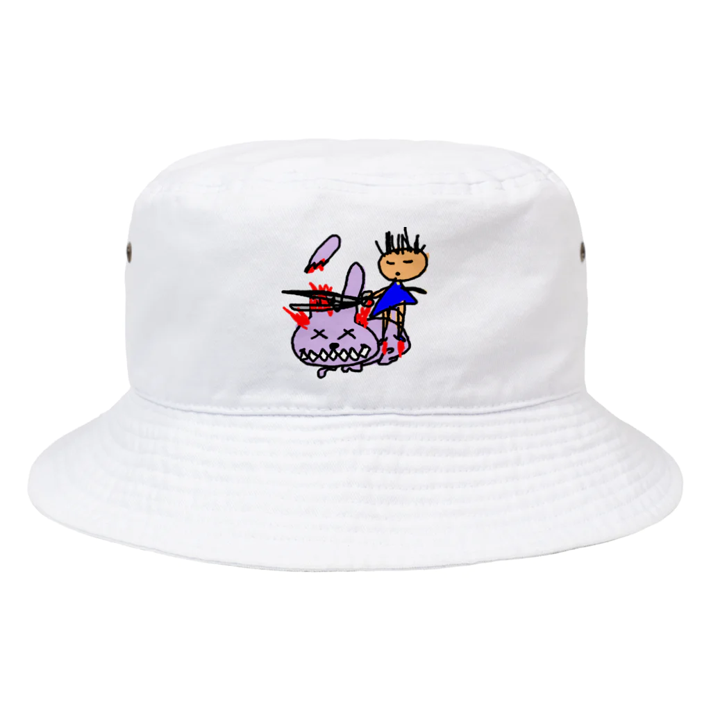 Ａ’ｚｗｏｒｋＳのらくがきRPG モンスター討伐 Bucket Hat