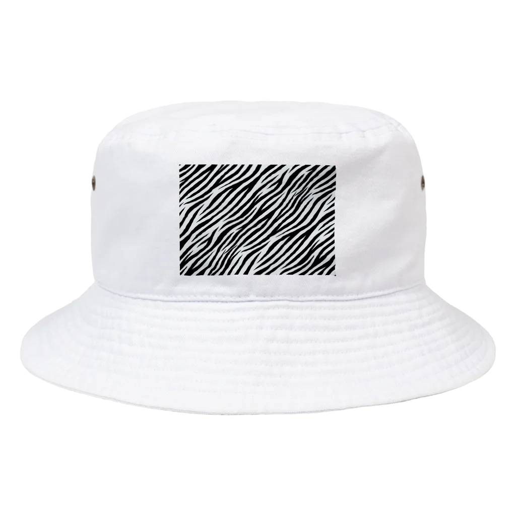 シマのゼブラ柄に期待を求めて Bucket Hat