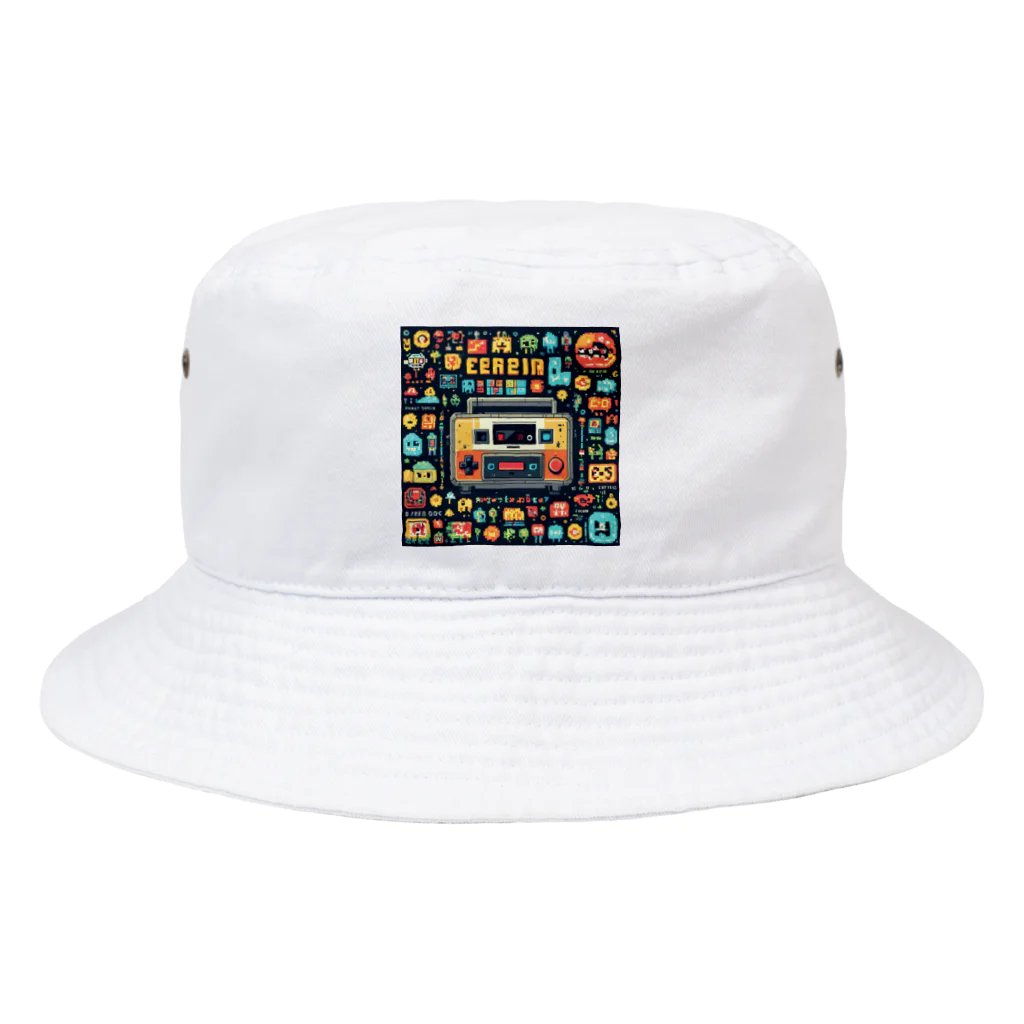 pepesamaのレトロゲーム風 Bucket Hat