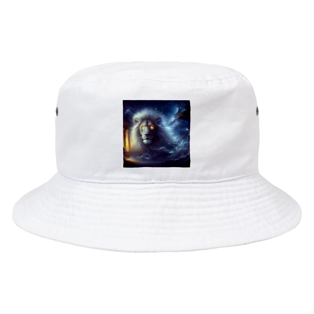 animalsの神秘的なライオン Bucket Hat