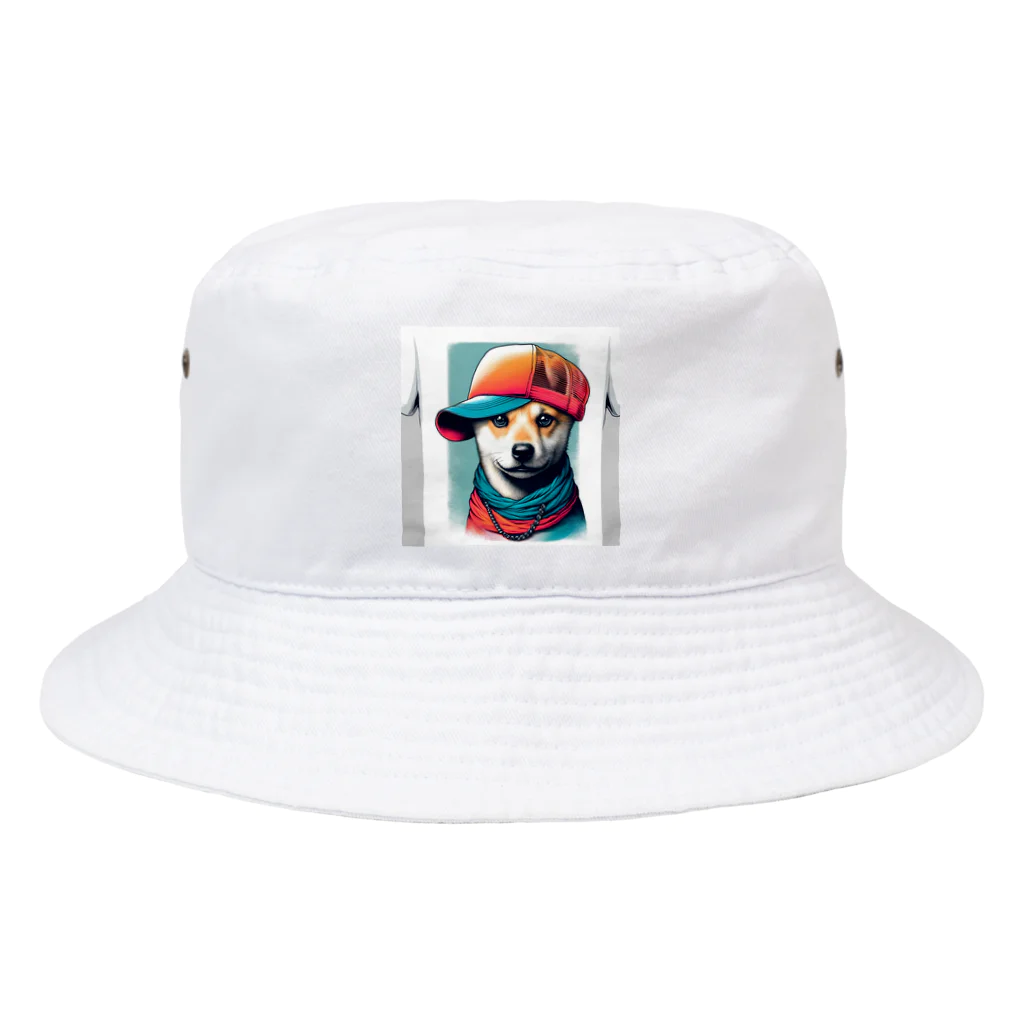 キャップ犬専門店のキャップ犬14 Bucket Hat