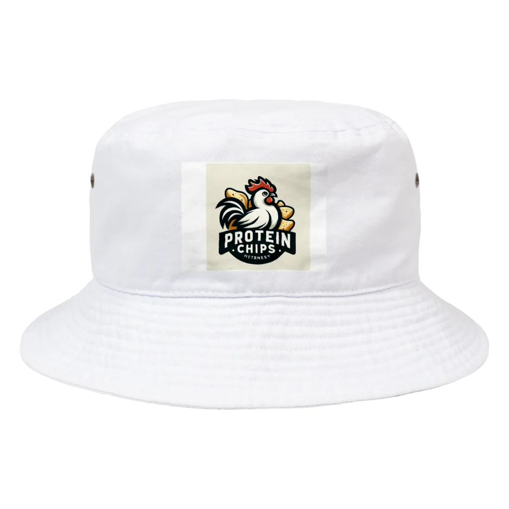 juten8の鶏肉チップスのロゴ Bucket Hat