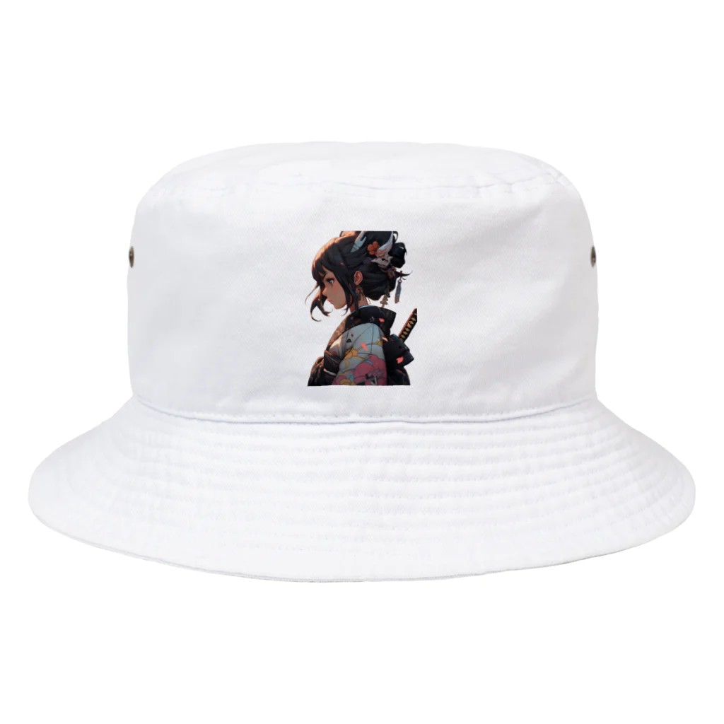 WakuWakustoreのBeautiful Samurai Bucket Hat