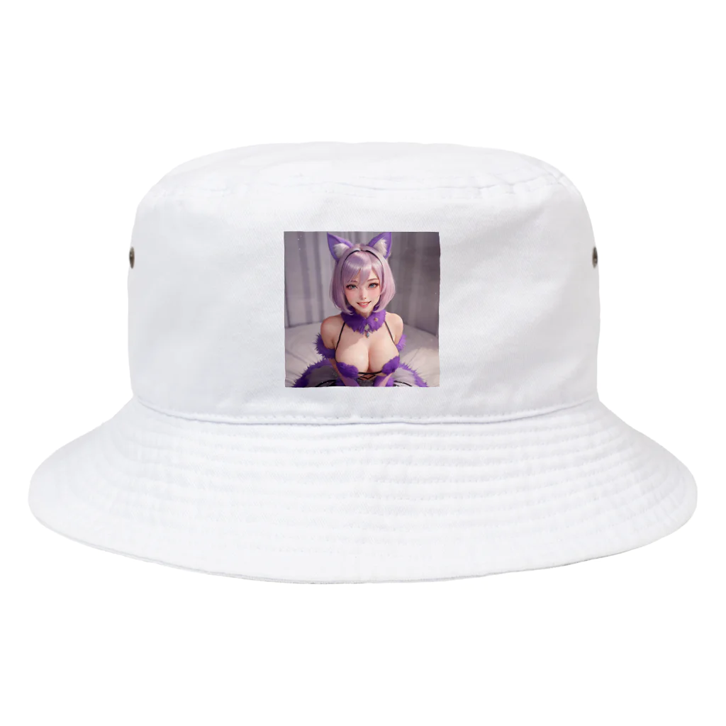 LONGSTONEのAI最強美少女 Bucket Hat