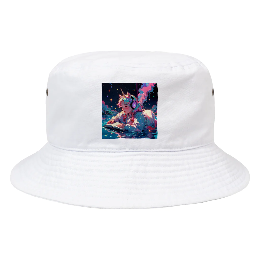 monokurobubuのユニコーンガール Bucket Hat